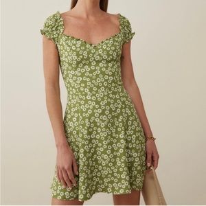 NEW Reformation Pacey Floral Mini Dress - Fable Size 10